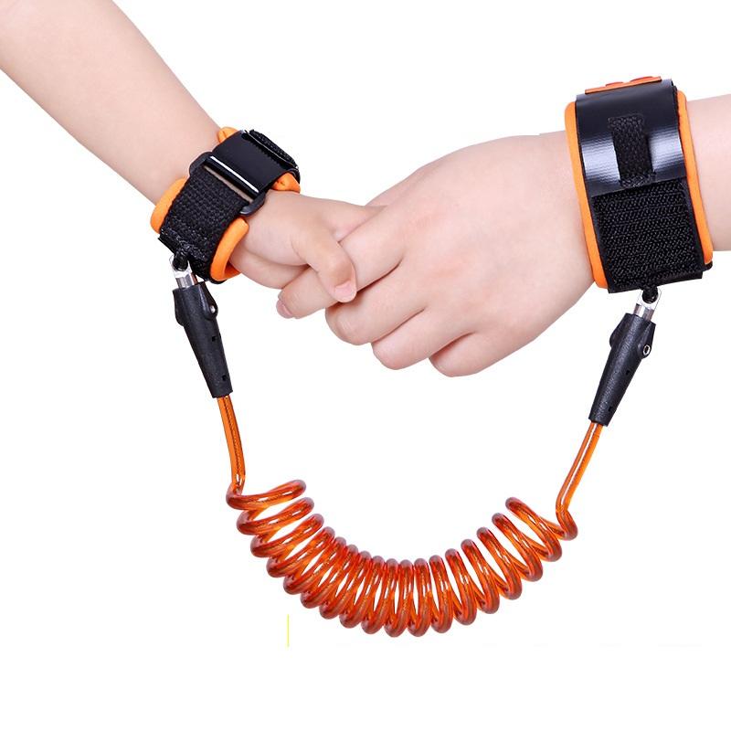 Adjustable Baby Walkers Belt Kids Safety Anti-lost Wrist Link Band Children Harness Leash Strap Baby Stroller Accessories