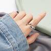 Vivid Cute Cat Open Rings For Women Girls New Fashion Gothic Adjustable Animal Kitten Finger Ring Party Jewelry Accessories Gift