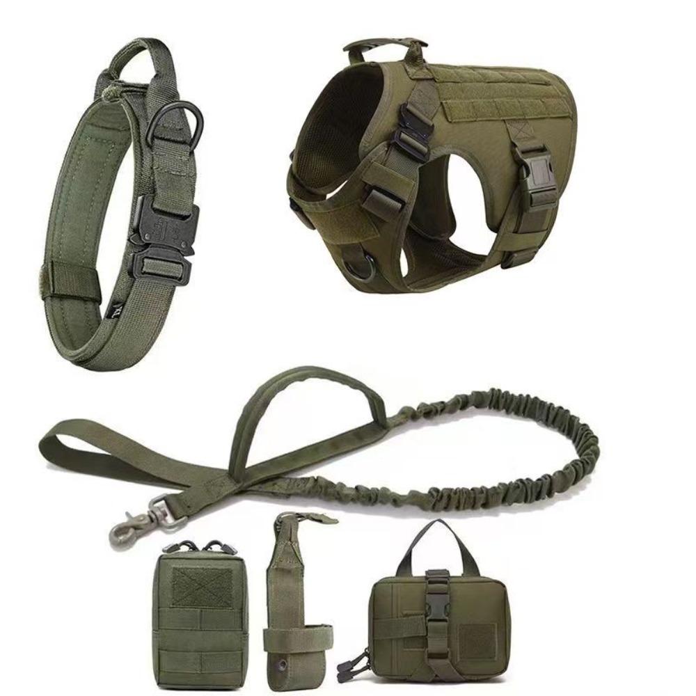 Zhongyi dog suit set, outdoor dog vest, multi-functional water cup cover, medical bag ins wind