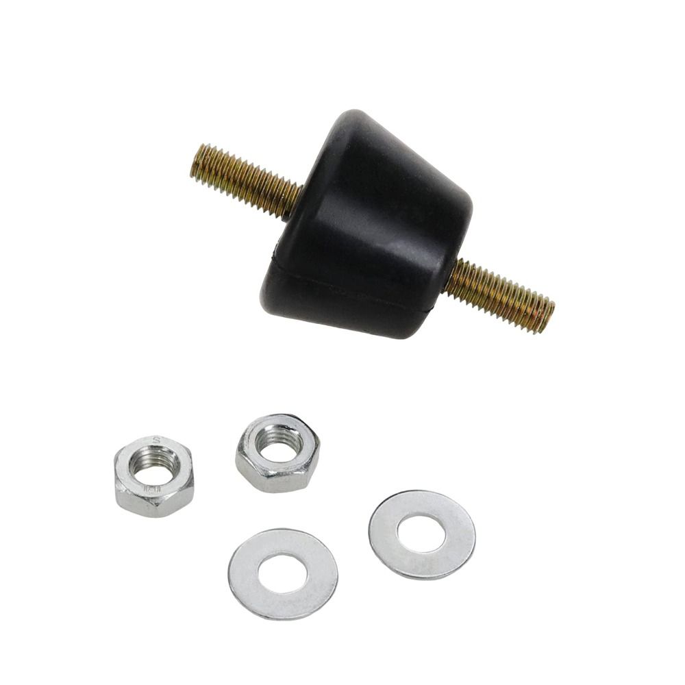 4 Stück 38 x 38 x 58 mm Gummifüße Stoßdämpfer Schwarze Stoßabsorbierende Isolierpads Wasserpumpen