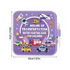E7Ce Cartoon Water Coloring Book Reusable Kindergarten Kids Magical Painting Activity