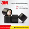 3M170# High Temp-Resistant PVC Electrical Tape - 5cm Wide, Waterproof, Lead-Free, Flame Retardant, Black, Wear-Resistant.