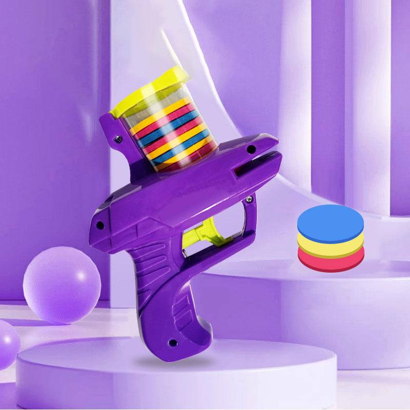 

Детский НЛО Редис Пистолет Игрушка Пулевой Пистолет Безопасный ЕВА Фрисби Уличная Игрушка Пулевой Бой Интересные Интерактивные Игрушки для Снятия Стресса