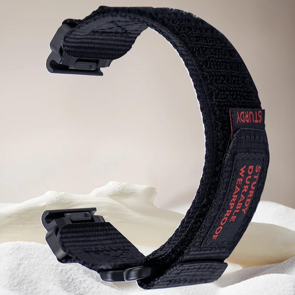 22 26mm Sports Quick Fit for Garmin Fenix Watch Band Super Rugged Nylon Woven Strap for Fenix5 5X Plus 7X 6 6X Pro 3 Forerunner