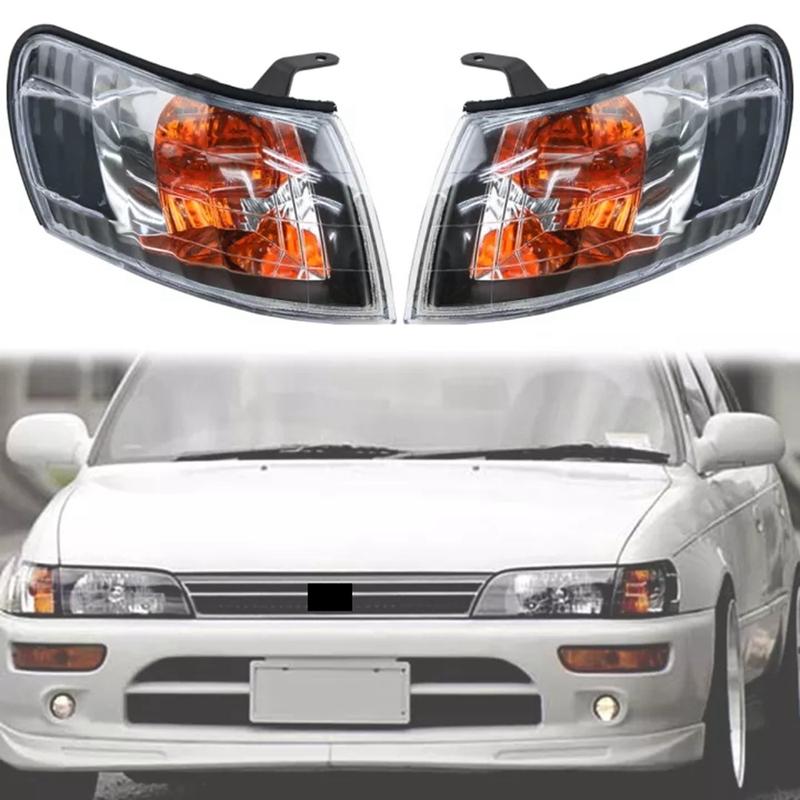 1 Pair Parking Corner Clear Lens Light For Toyota Corolla AE100 AE101 E100 1993-1997-A87Q