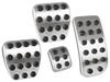 Mercedes Vito / Viano W639 10-14 ALU Pedal Covers 4 Pcs. Set