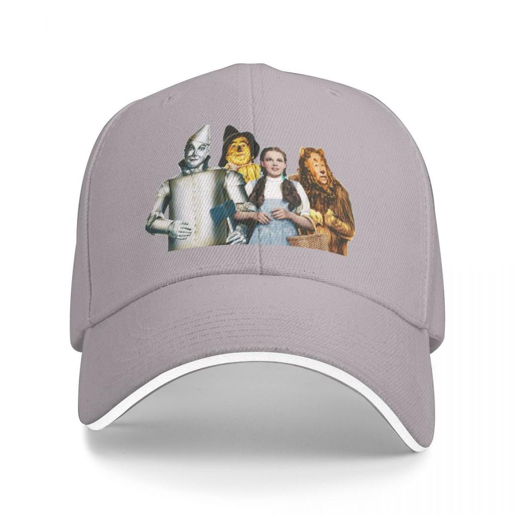 Wizard Of Oz/ Dorothy Tin Man Scarecrow/No Place Like Home Baseball Cap summer hat Sunhat Designer Man Women's