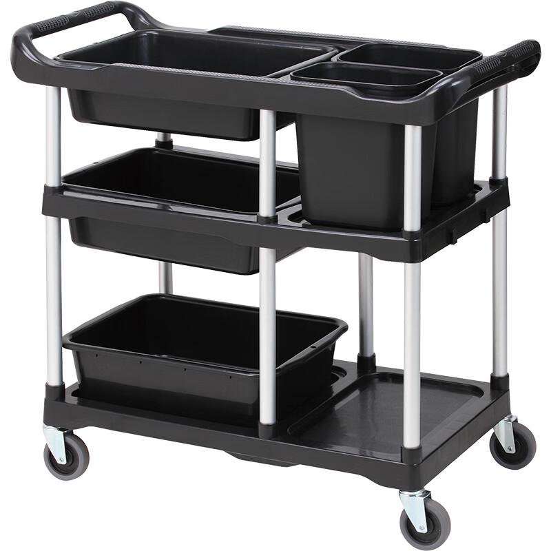 Gu Rou 3-Tier Mobile Restaurant Service Cart