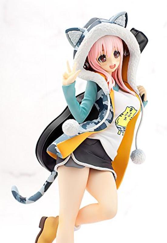 Super Sonico Tiger Parka Scale PVC Painted Complete Figure Ver. 1/8