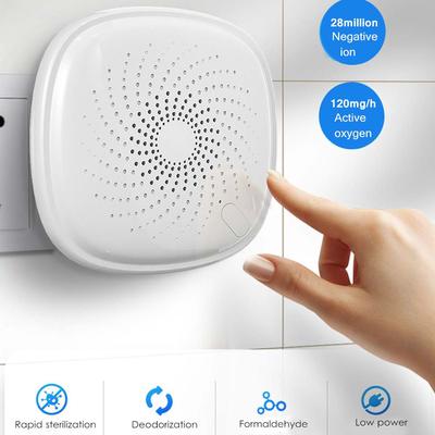 Ionizador de ar purificador de ar, gerador de ozônio, filtro, purificação, desodorizador de banheiro doméstico, desodorizador para animais de estimação, 100v ~ 240v