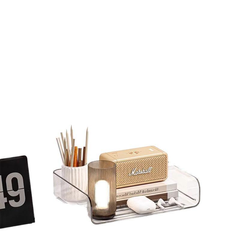 Transparent A4 Multi-Layer Stackable File Organizer for Desk
