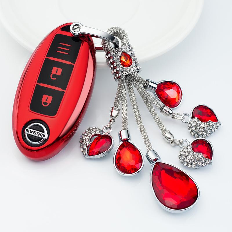 Pasuje do Nissan Teana Key Cover14Generation2020Model Xuan Yi Key Shell Qijun19Qashqida High-End Bag Buckle