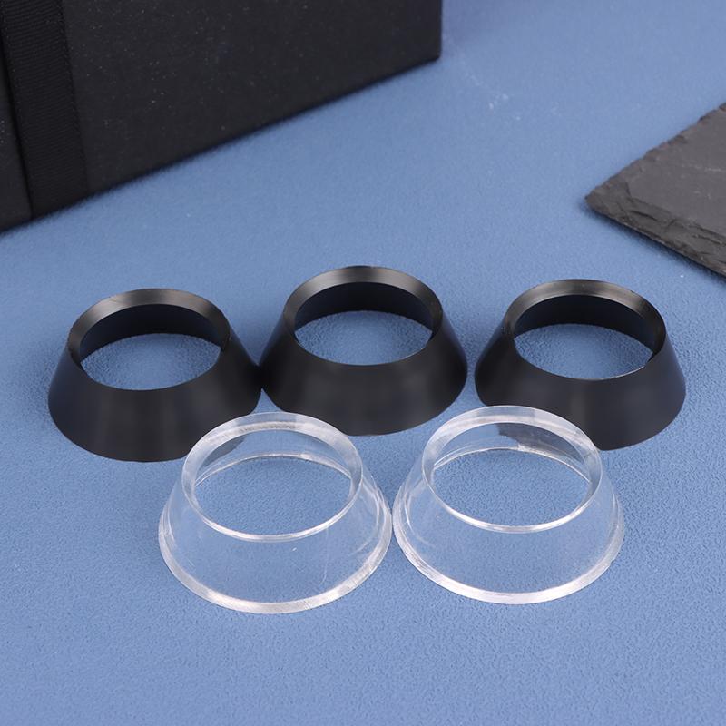 3Pcs Acrylic Display Stand Clear Ring Baseball Stands Plastic Round Stand For Golf Ball Baseball Tennis Ball Spheres Collections