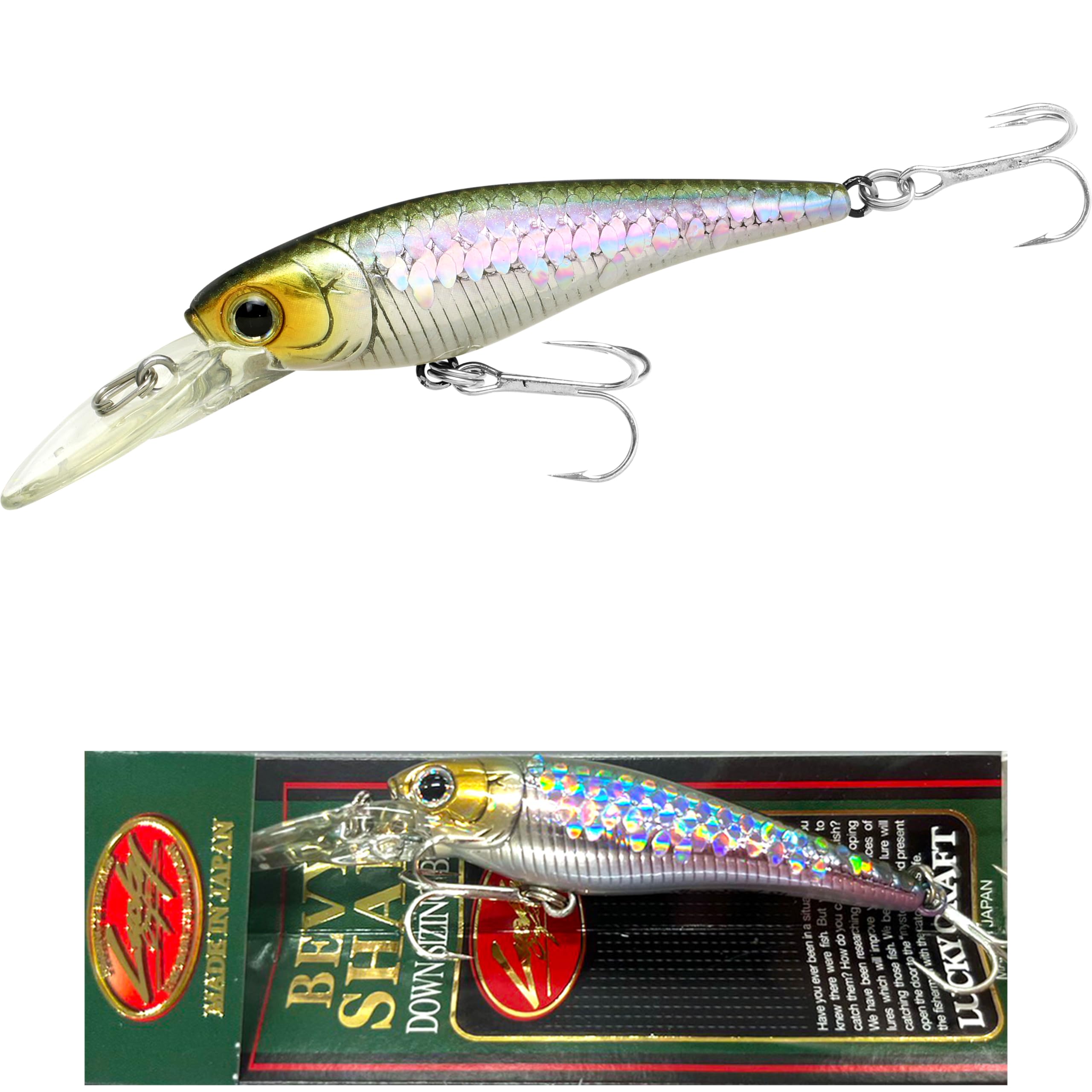 LUCKY CRAFT Baby Shad 60SP Regular Type Fishing Lure (0147 60