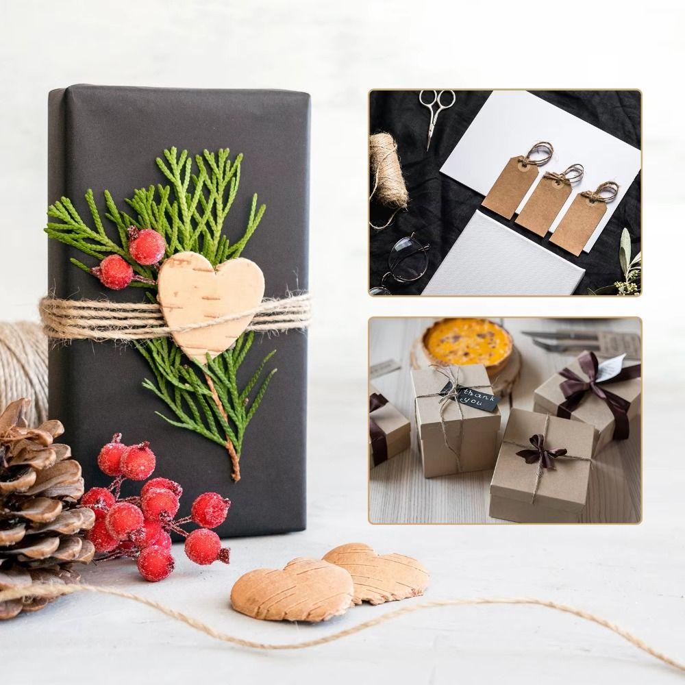 Eco-Friendly Rustic Jute Twine Handmade 2/3/4/5/6/14mm Jute Cord DIY Long Macrame Cord Wedding Party