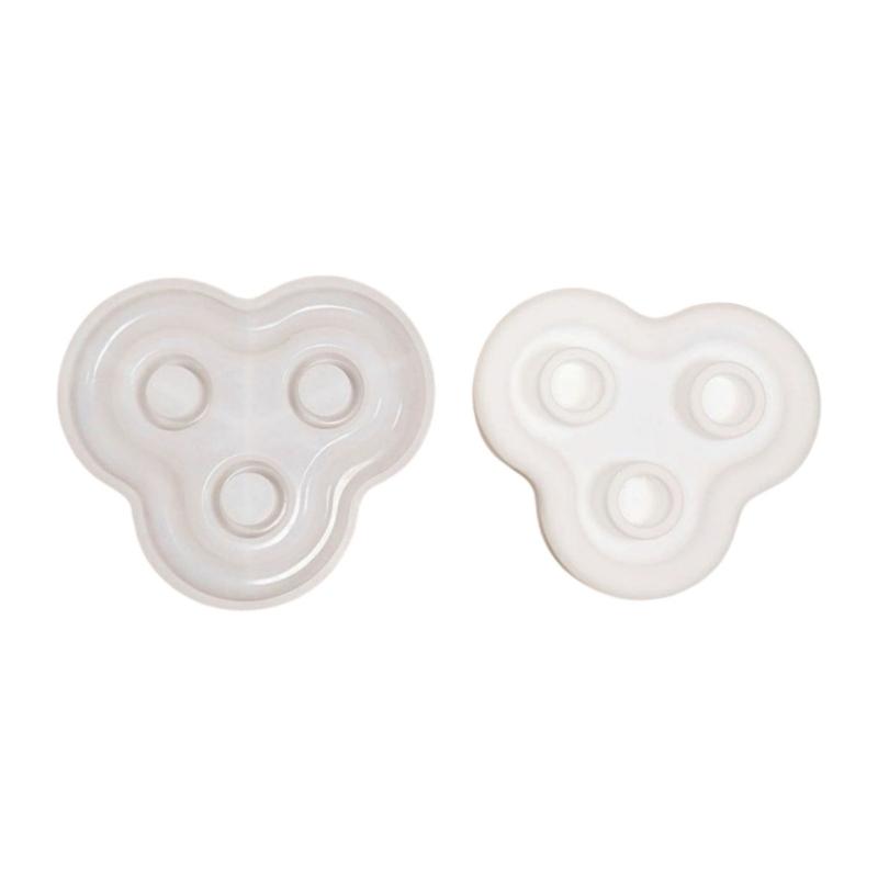 Mehrzweck Stabiles Silikon Mehrfach-Kerzenhalter Form Set Tragbar für Resin Gips Bastelbedarf Sortierte Größen