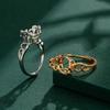 Elegant DIY Pearl Ring Setting for Women - Fits 8-9mm Beads and Stones