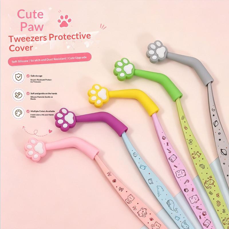 Cat Claw Nail Art Scissor Protective Sleeve 1Pcs Anti-Drop Dead Skin Nipper Cover for Daily Home Manicure Use