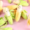 4pcs Banana Rubber Eraser for Pencil Erasing Correction Novelty Stationery School Student A6414