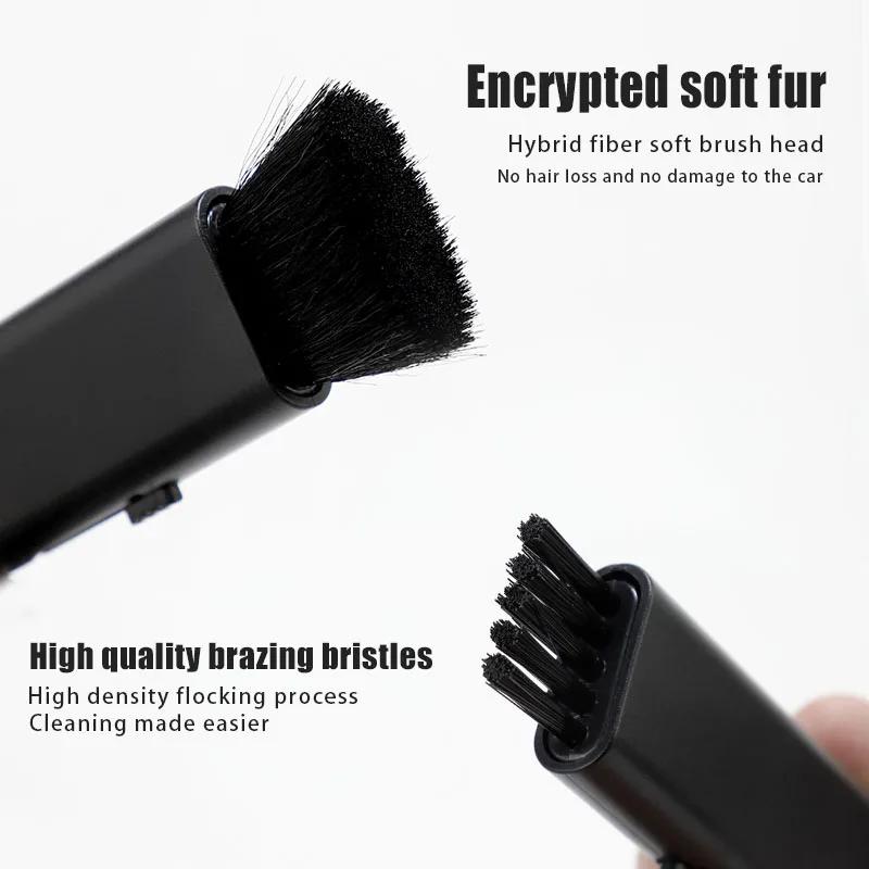 GLC GLB Car Detailing Cleaning Brush Air Outlet Dust Sweeping Tool For Mercedes Benz AMG W204 W205 W203 W211 W212 W213 W201 W21