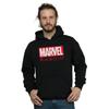 Marvel Mens Logo Wash Care Hoodie