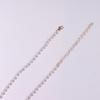 Sweet Bowknot Tassels Pendant Necklace Fashion Pearls Chain Choker Simple Collar Necklace Clavicle Chain Party Jewelry