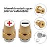 Brass Car Battery Terminal Wire Cable Clamp Top Quick Wiring Terminal Positive And Negative Poles Electrical Connector