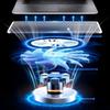 Colored Lights Notebook Riser RGB Two Fans Laptop Stand Holder  Office/Home Use