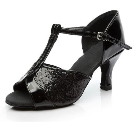 Damen Farbe Mode Rumba Walzer Prom Ballsaal Latein Tanzschuhe Sandalen