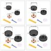 4Pcs Mirror Screws Caps Cover Nails Fasteners Advertising Nails Caps Fasteners Hardware for Decorative Mirror Enduring