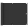 Balcony Screen - VIDAXL - Anthracite - Waterproof - UV Protection - 75x300 Cm