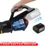 Lithium Battery Strong Storm Blower Deciduous Blower Dust Blower Leaf Blowers for Patio, Yard,