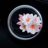 Summer Car Air Freshener Gypsum Car Vent Decoration Flower Car Interior Ornament Diffuser Stone for Women
