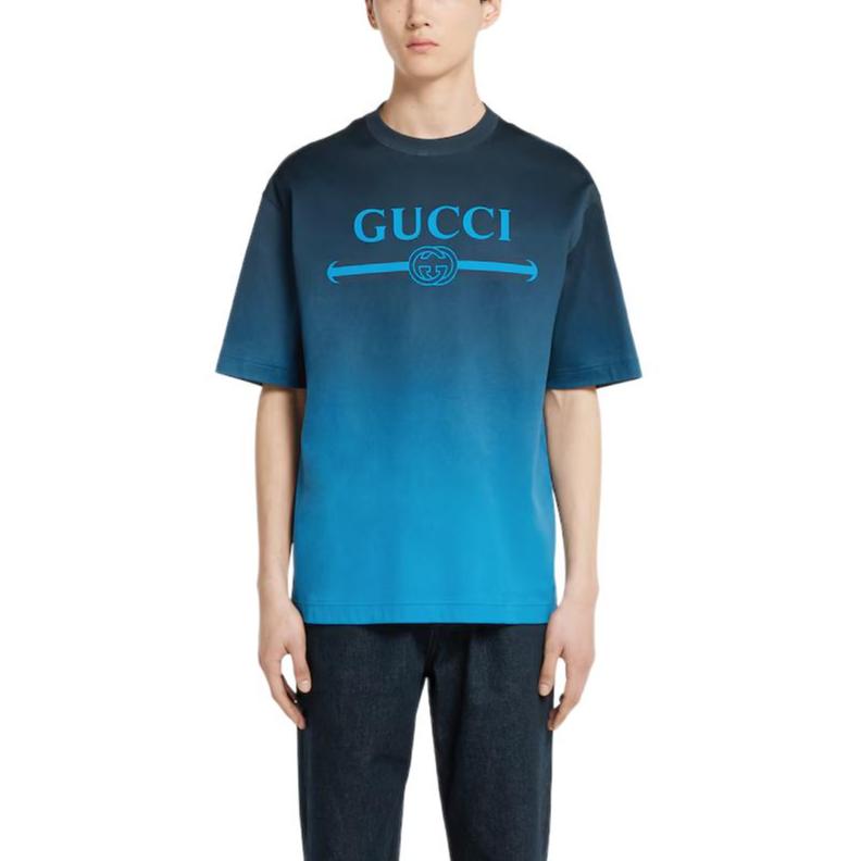 Gucci Technical Cotton Jersey T-shirt with Print 798115-XJHEU-4804