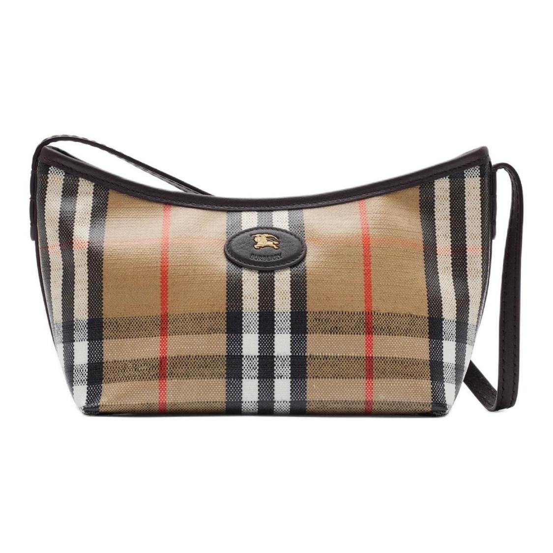 

Burberry Highlands Classic Check Design Cotton Single Shoulder Bag Mini Female Sand Color One Size-Basic Set (Bag+Dust Bag) жовтий