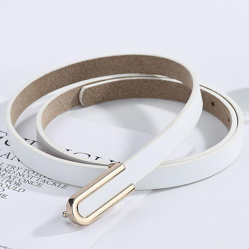 Stylish Women's Letter Belt With Smooth Buckle Perfect For Dresses And Jeans