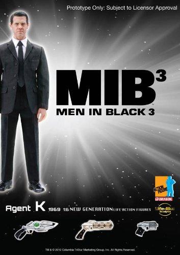 Dragon Men in Black 3 Agent Agent K Scale Action (1/6 Figure)