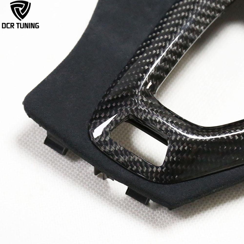 Carbon Fiber Interior Gear Surround Cover for BMW M3 F80 M4 F82 F83 RHD ONLY Console Base Trim Replacement 2014-2019