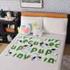 Reversible Cartoon Crawling Mat & Breathable Menstrual Pad for Dorms and Cribs