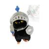 Shield Knight Cat Plush Doll Cartoon Black Cat Stuffed Toy Decoration Cat Plush Toy  Kids