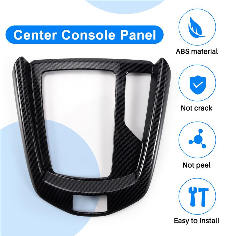ABS Car Central Gear Shift Knob Panel Frame Cover Trim Car Styling For Mazda 2 20-21 CX-3 15-21 RHD-M53K