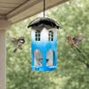 Waterproof Castle Bird Feeder Squirrel Proof Hummingbird Feeder Hanging Bird Feeder  Patio