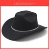 Wool Felt Jazz Hat For Men And Women With Wide Brim Sun Protection For Summer Fashion