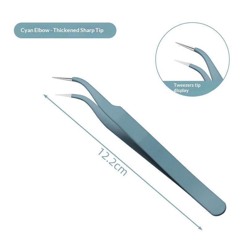 Macaron Color Precision Craft Tweezers With Soft Grip And Firm Clamp For Journaling Scrapbooking Diy Projects