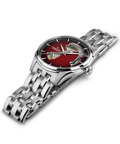 Hamilton Jazzmaster Skeleton Mechanical Automatic Wristwatch H32675170 Gentleman Genuine Guarantee