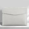 Business Folder Water Resistant Leather Document Organiser Carrying Case Magnetic Button Closure 330x240cm for Office