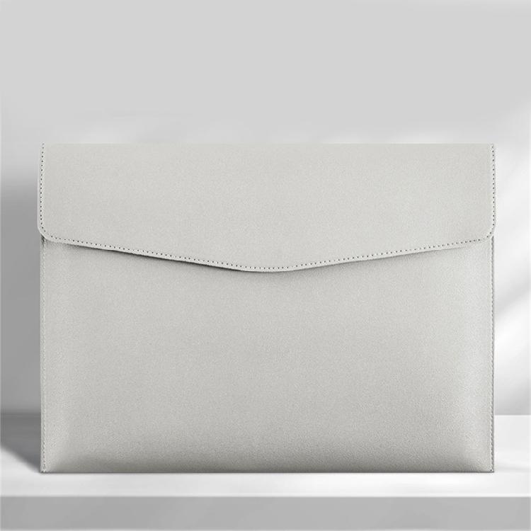 Business Folder Water Resistant Leather Document Organiser Carrying Case Magnetic Button Closure 330x240cm for Office