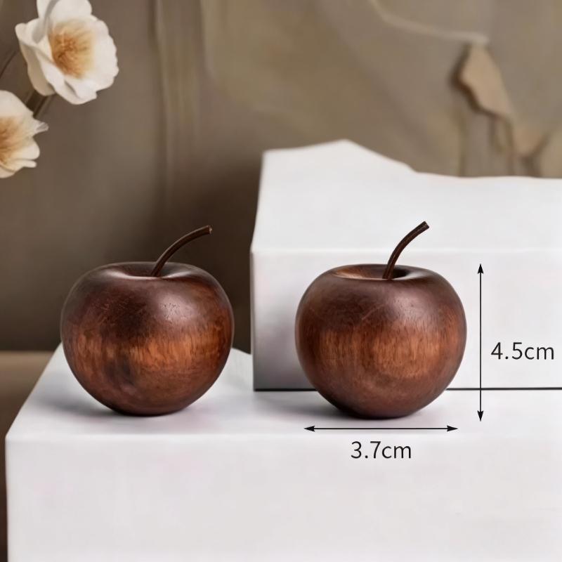 Weihnachts-Apfel Holz-Aromatherapie-Diffusor Anti-Rutsch Leise Duft für Schlafzimmer Büro Entspannung Schlaf Heimdeko Geschenk