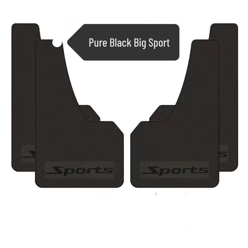 Universal Car Mudguards - Plastic Anti-Splash Tire Protectors