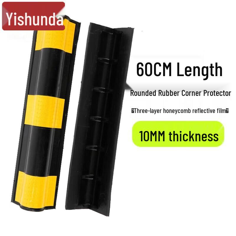 Yishunda Car Garage Parking Column Rubber Anti-Collision Corner Guard